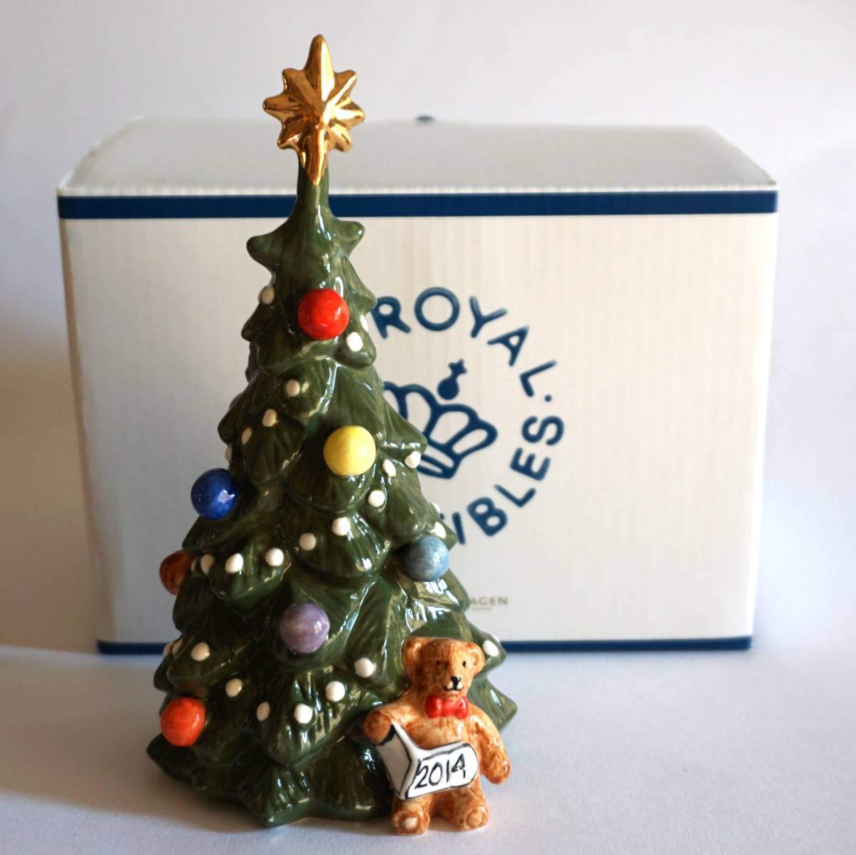 ☆美品☆ ロイヤルコペンハーゲン クリスマスツリー 2014 フィギュリン Amazon.co.jp: 2014年 ロイヤルコペンハーゲン クリスマスツリー